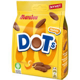 Bedst før: 19.03.2026 Marabou Dots Appelsin