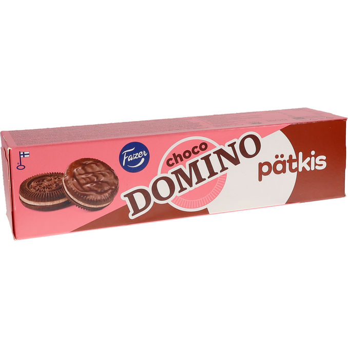 Läs mer om Fazer Domino Kakor Choklad & Mint