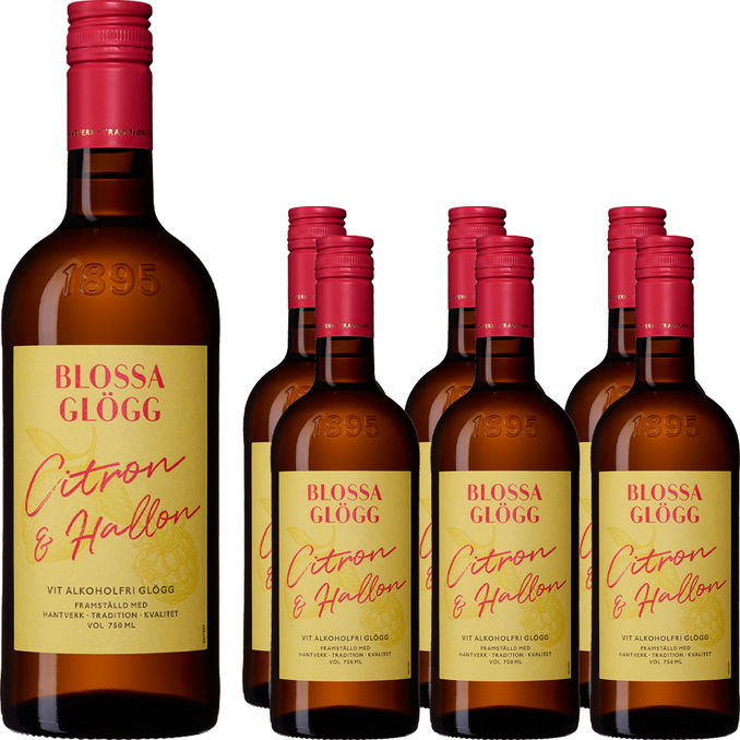 Blossa Glögg Citron Hallon Alkoholfri 0,5%