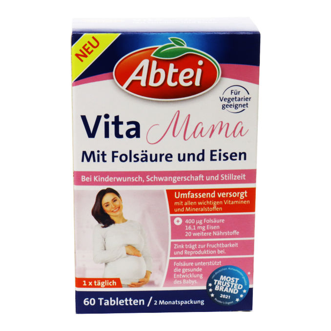 ABTEI Abtei Vita mit Folsäure und Eisen 