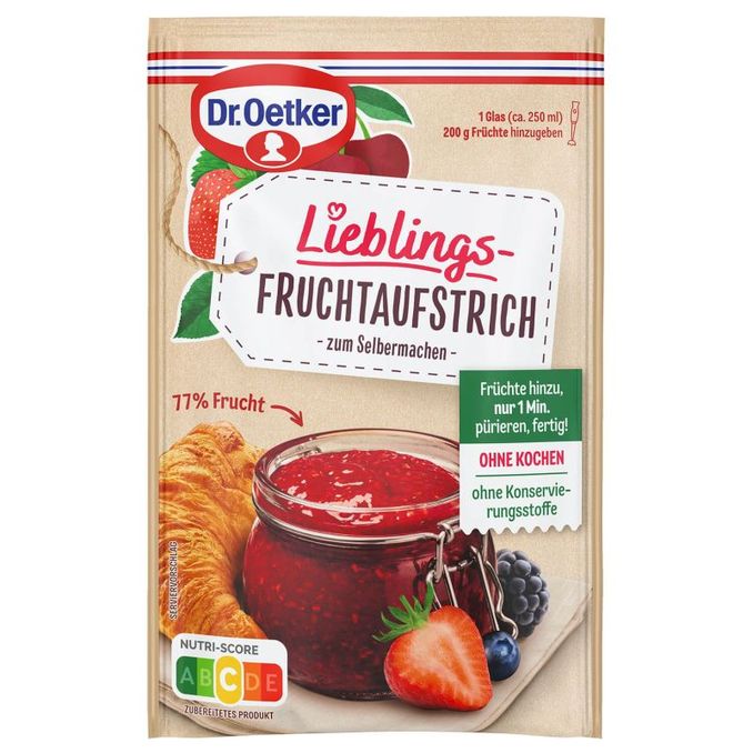 Dr. Oetker Fruchtaufstrich zum Selbermachen