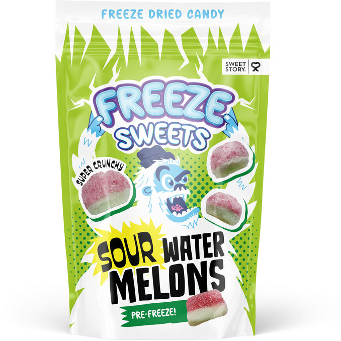 Freeze Sweets Frystorkat Godis Sour Watermelons