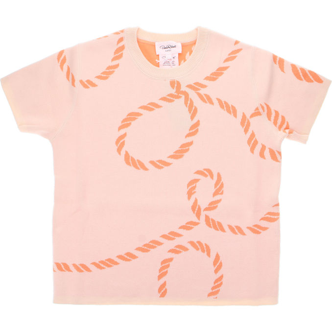 Pierre Robert T-Shirt Vändbar stl. S Aprikos & Ecru