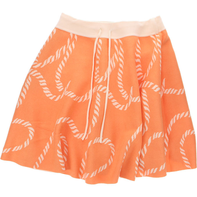 Pierre Robert Vändbar Kjol stl. L Aprikos & Ecru