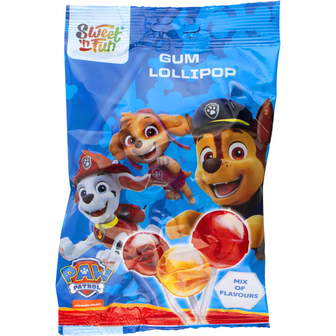 Paw Patrol Bubble Gum Lollipop