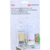 Alpina Alp Salt & peppermill 2pc 1pcs