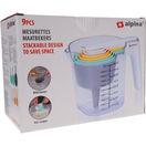 Alpina Alp Measuring Cups 9pc with Spoons 1pcs