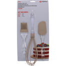 Alpina Alp Baking tools 3pcs 4ass 1pcs