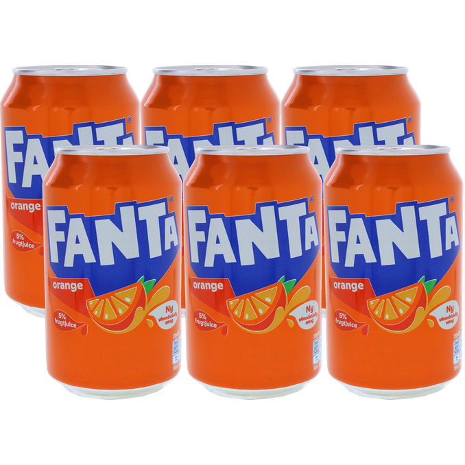 Fanta Appelsin 6-pak