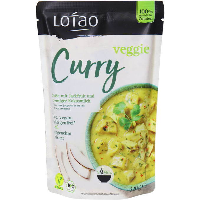 Lotao BIO Veggie Curry mit Jackfruit