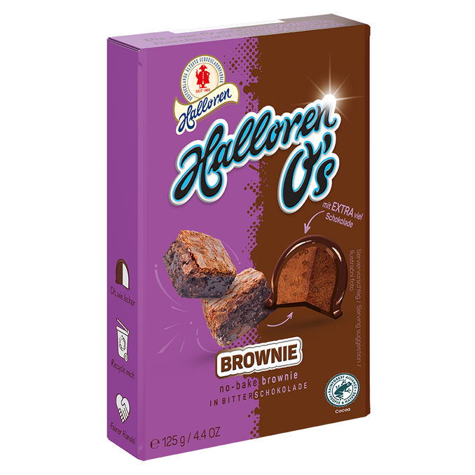 Halloren 2 x Pralinen mit Brownie