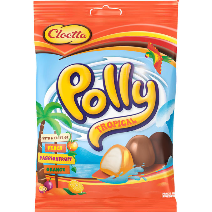 Läs mer om Cloetta 2 x Polly Tropical