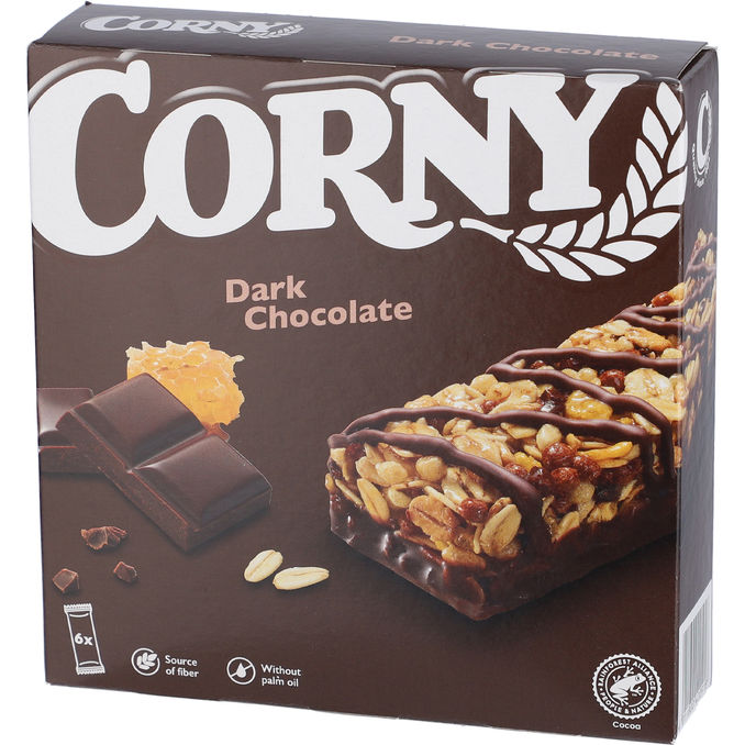 Corny Müslibar Mørk Chokolade 6-pak