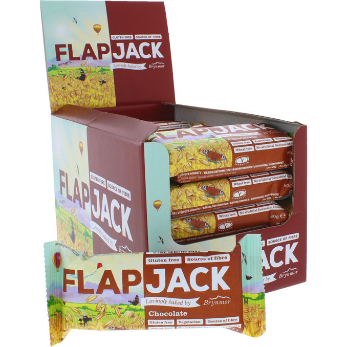 Flapjack Mellanmålsbar Choklad 20-pack