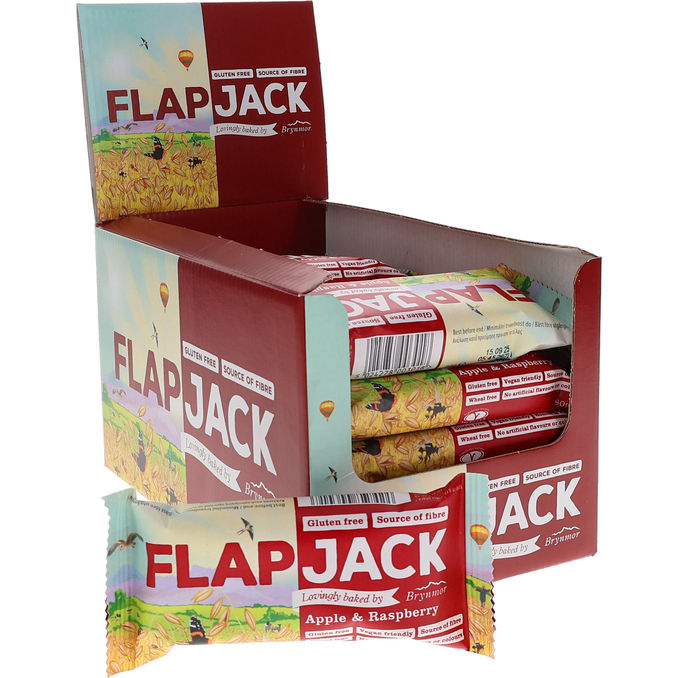 Flapjack Æble & Hindbær 20-pak