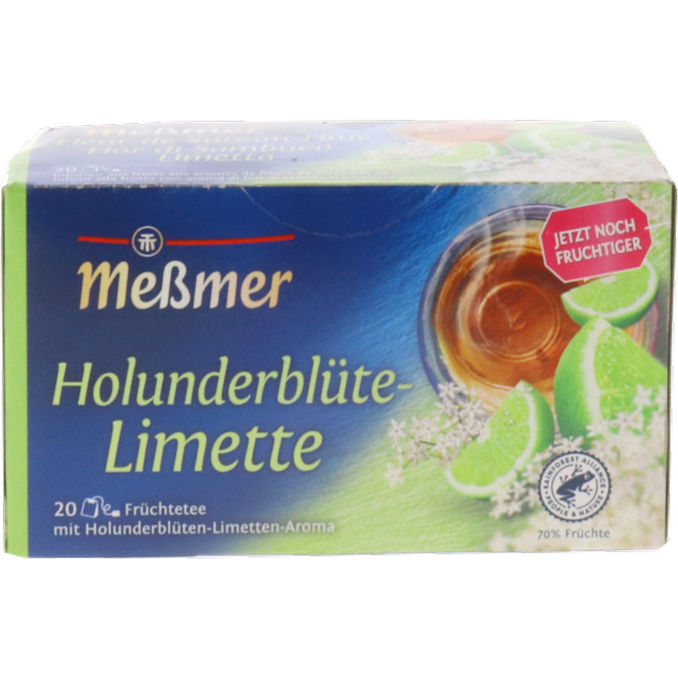 Meßmer Tee Holunderblüte Limette