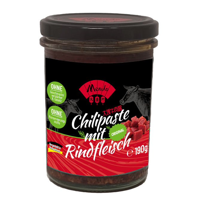 Mendo Food Mendo Chilipaste mit Rindfleisch