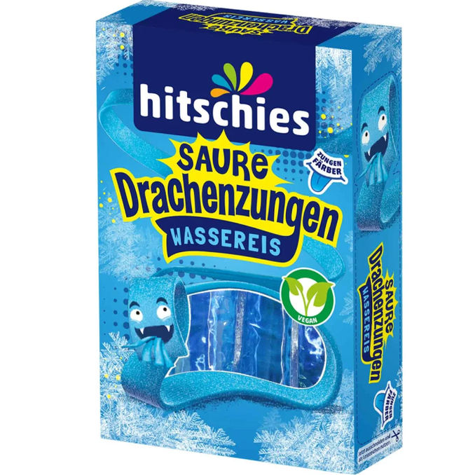 Hitschler Saure Drachenzungen Wassereis Blau