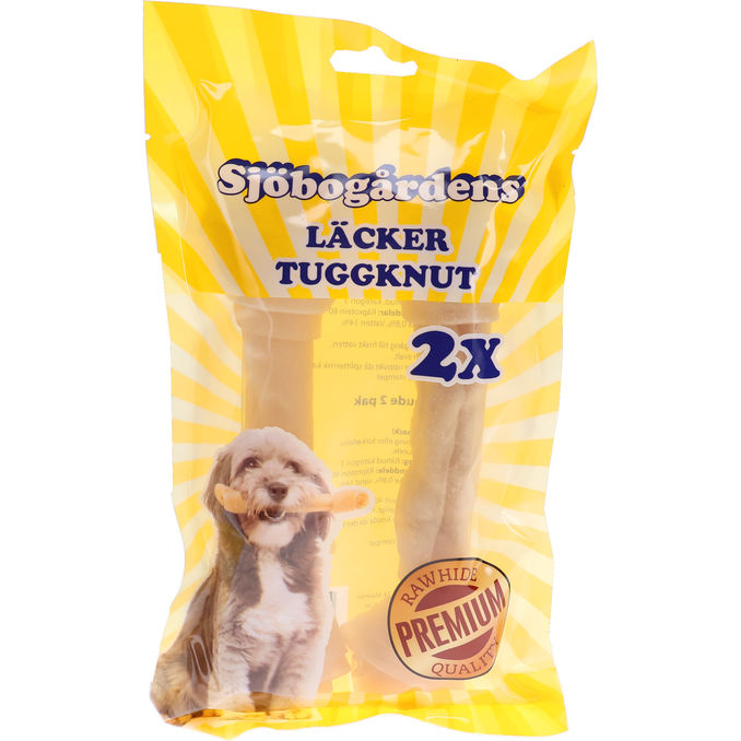 Läs mer om Sjöbogården Hund Tuggknut 2-pack