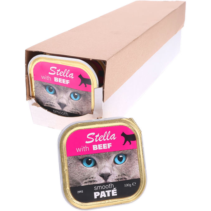 Stella Kattemad Paté Steak 16-pak