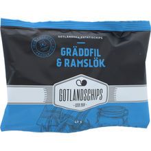 Chips Creme Fraiche & Ramsløg