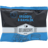 Gotlandschips Chips Creme Fraiche & Ramsløg 40 g