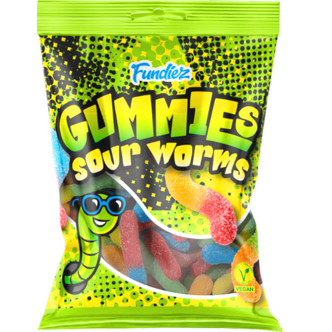 Fundiez Gummies Worms Sour