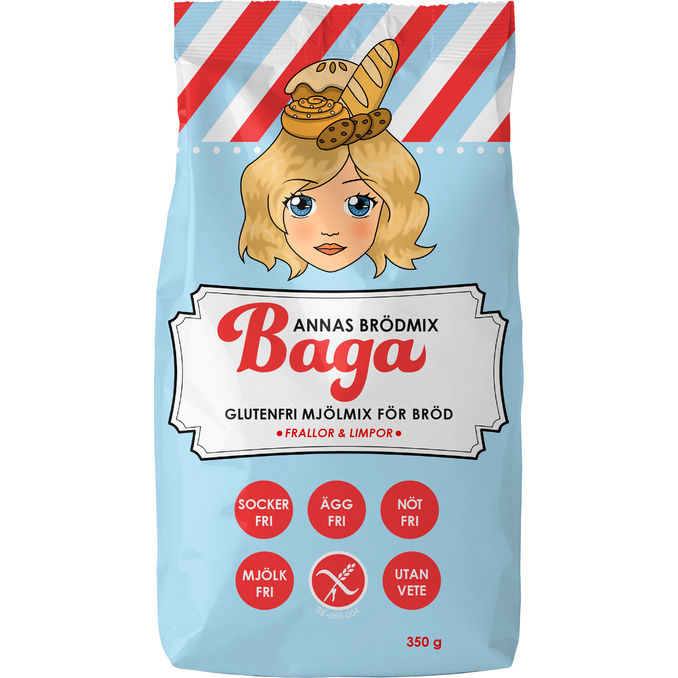 Läs mer om Baga Brödmix, Glutenfri