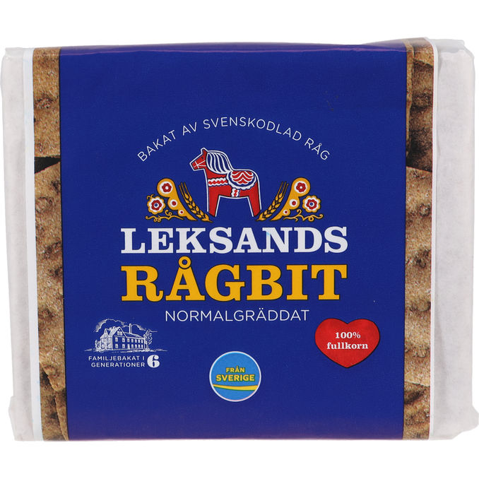 Leksand Knäckebröd Knækbrød Rug