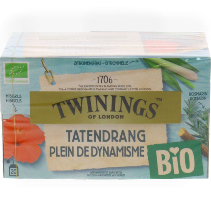 Twinings BIO Tee Tatendrang, 20er Pack