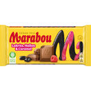 Marabou Mjölkchoklad Lakrits, Hallon & Caramel