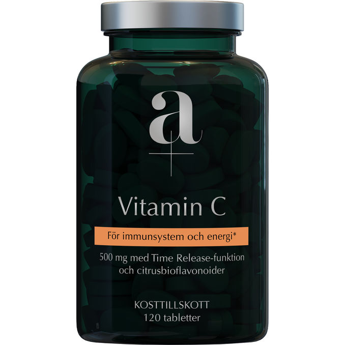 A+ Vitamin C Time Release 120 Kapsler