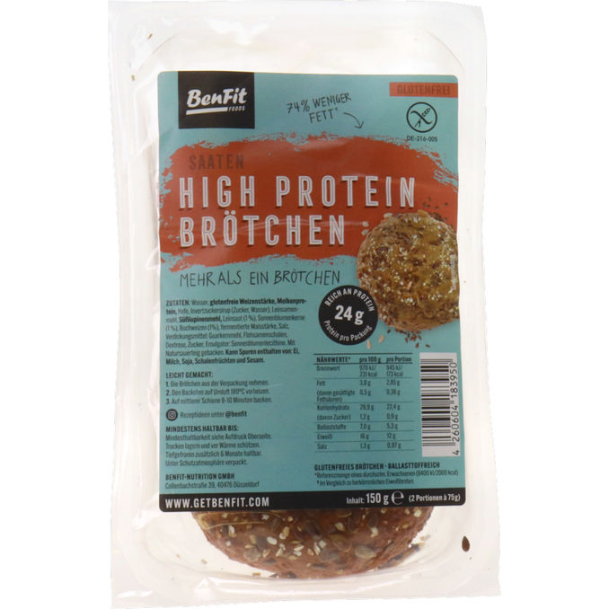 Benfit High Protein Vollkorn Brötchen