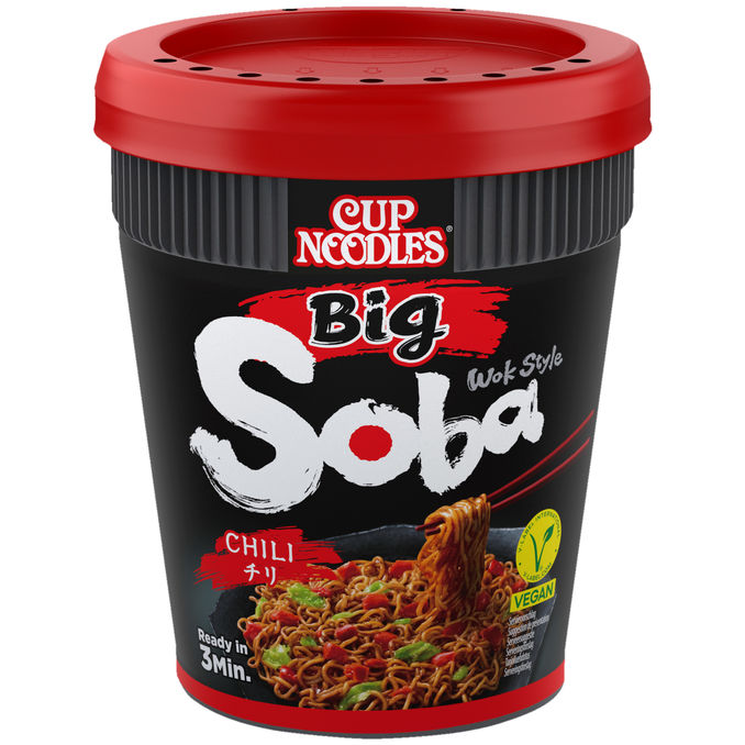 Cup Noodles Instantnudeln Soba Chili