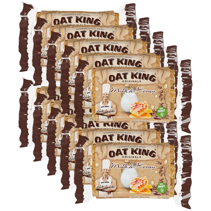 Oat King Milk & Honey, 10er Pack