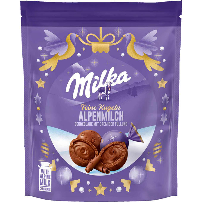 Milka Feine Kugeln Alpenmilch