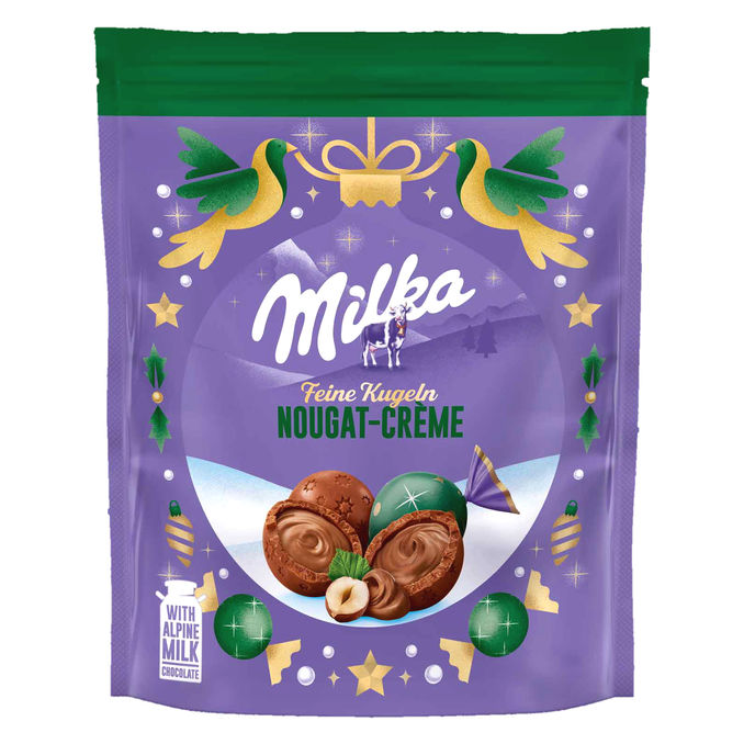 Milka Feine Kugeln Nougat 