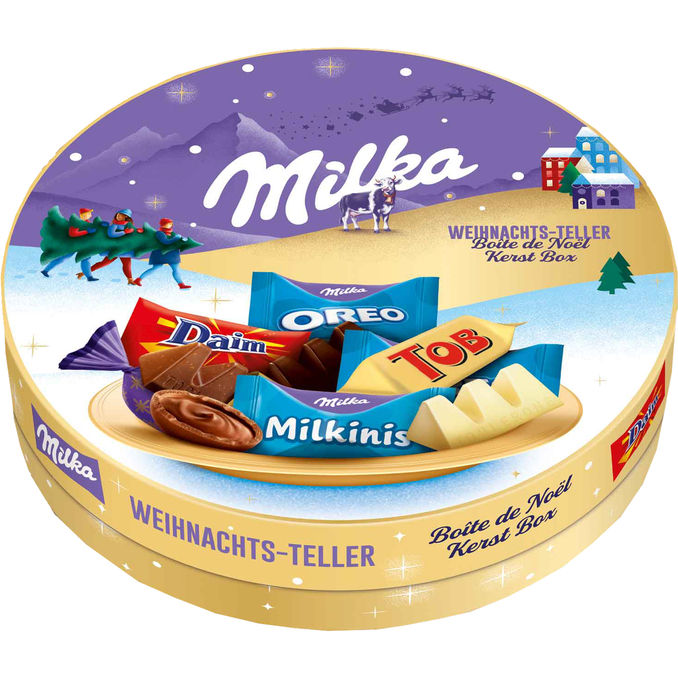 Milka Friends Weihnachtsteller