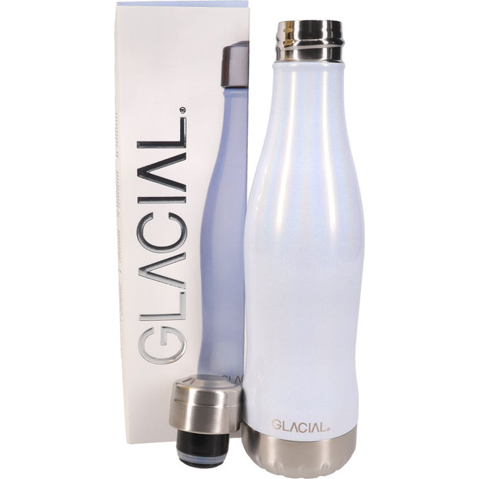 GLACIAL Vattenflaska White Pearl 400ml