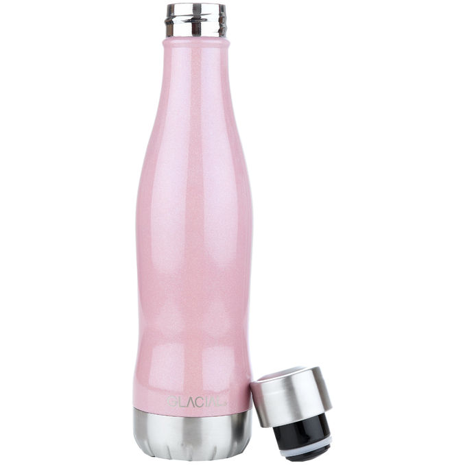 GLACIAL Vattenflaska Pink Pearl 400ml
