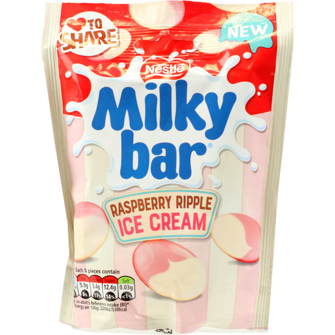 Nestlé Milkybar Buttons Raspberry