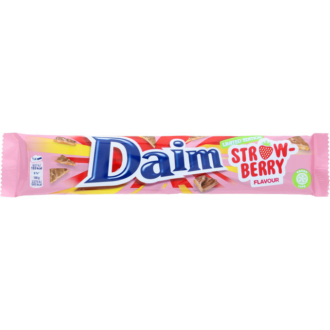 Läs mer om Marabou Daim Dubbel Strawberry