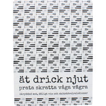 Dækkeserviet Spis Drik Nyd 40x30 cm