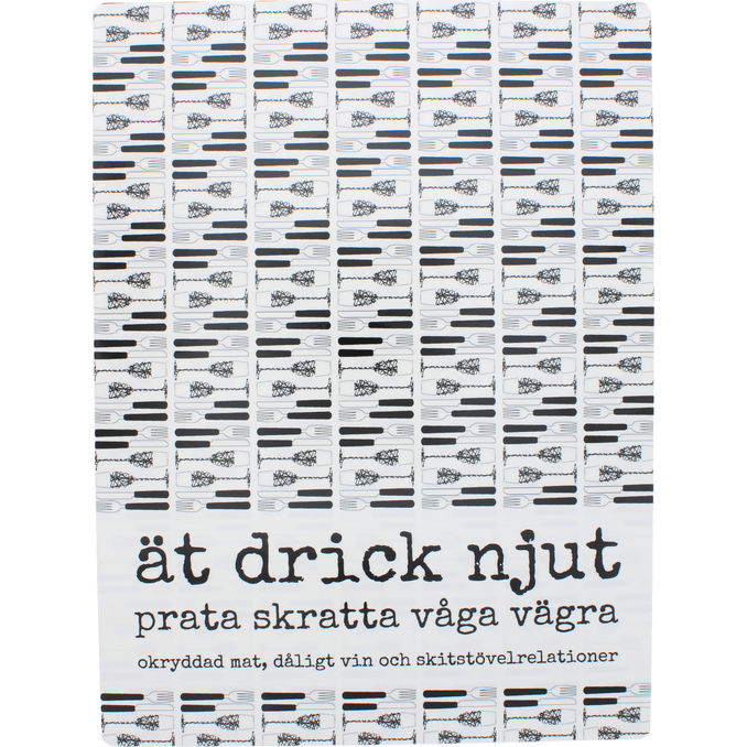 erika tubbin Dækkeserviet Spis Drik Nyd 40x30 cm