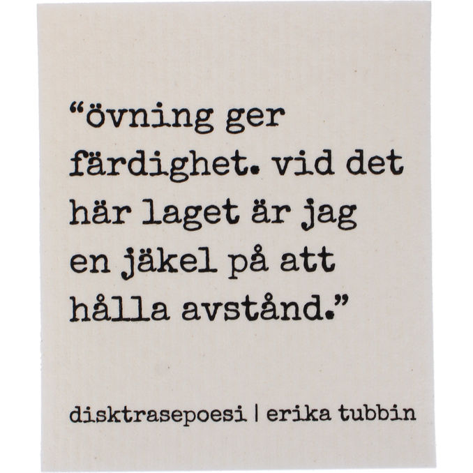 erika tubbin Disktrasa Övning