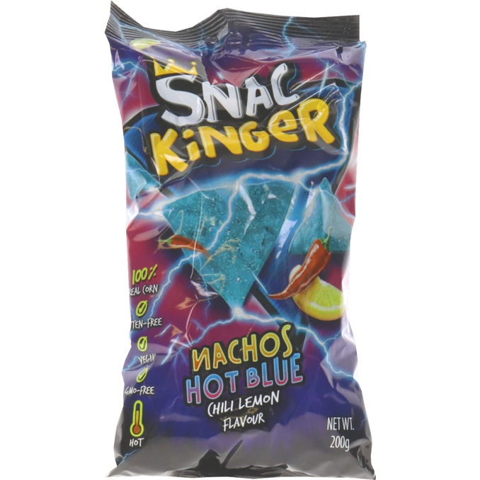 SnacKinger Nachos Hot Blue