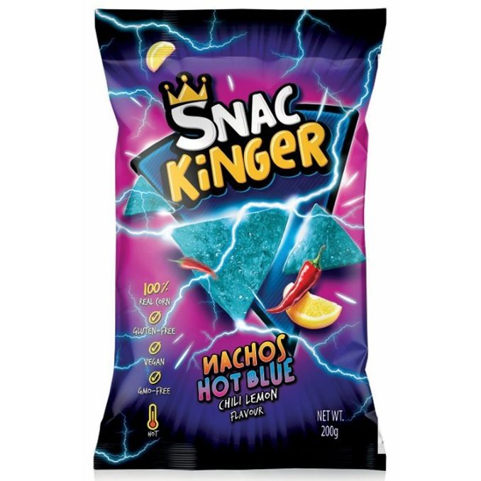 SnacKinger Nachos Hot Blue