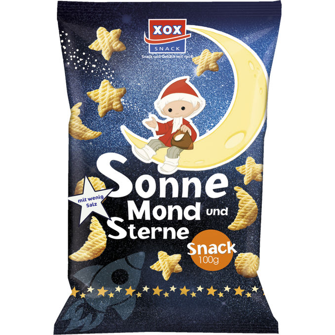 XOX Sonne Mond und Sterne Chips