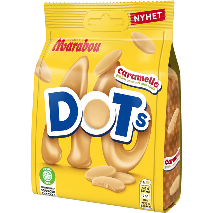 Marabou Dots Caramello 120 g