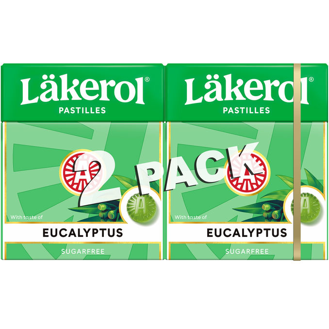 Läkerol Eukalyptus 2-pak